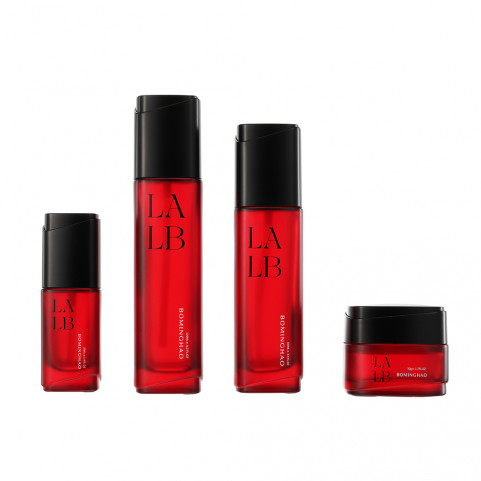Custom Resistant Luxury Flat Airless Eco-friendly Recyclable Skin Care Body Oil Cosmetic Container Glass Bottle Set Plastic Pump