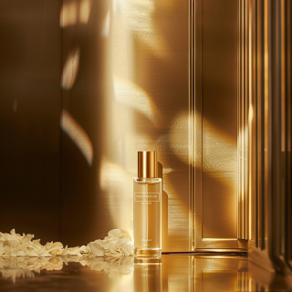 Luxury Custom logo 50ml 100ml Clear Empty Round Glass Bottle Cosmetic Pump Glass Bottle #1