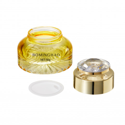 Luxury Empty Round Cosmetic Eye Cream Jar 30g 50g 100g Facial Cream Jar Going to Ship
