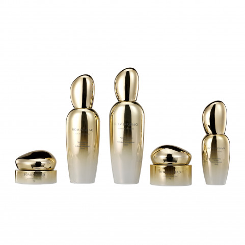 Custom Logo Empty Glass Bottles for Cosmetics and Skincare Products for Essence Face Care Essential Oils Screw Cap Seal