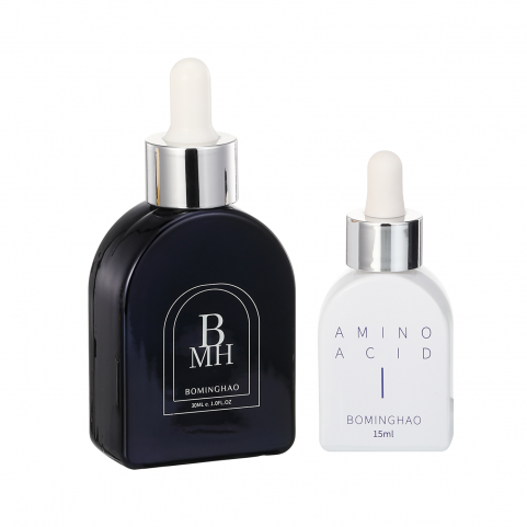 Pump Sealing Dropper Bottle Liquid Glass Serum for Face Care Skin Care Cosmetic Skincraft Packaging for Essence Oil