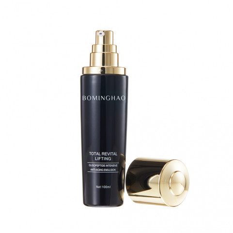 Custom Luxury Skincare Cosmetic Packaging Sets Screw Cap Lotion Cream Glass Jar Serum Bump Dropper Body Oil Bottle