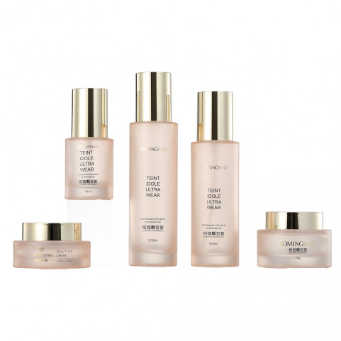 High Quality 30g/50g/40ml/100ml/120ml Glass Bottles Pump Sprayer for Essential Oil Lotion Face Cream Serum Skincare Packaging