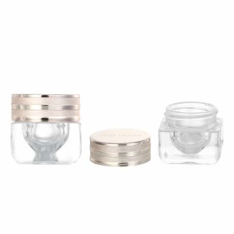 Wholesale Price Mini Glass Jars 15g 50g 100g Empty Cosmetic Cream Containers with Lids for Skin Care Cream Face Cream Eye Drops
